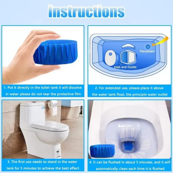 Toilet Tablet ( Pack of 10 ) - Image 4