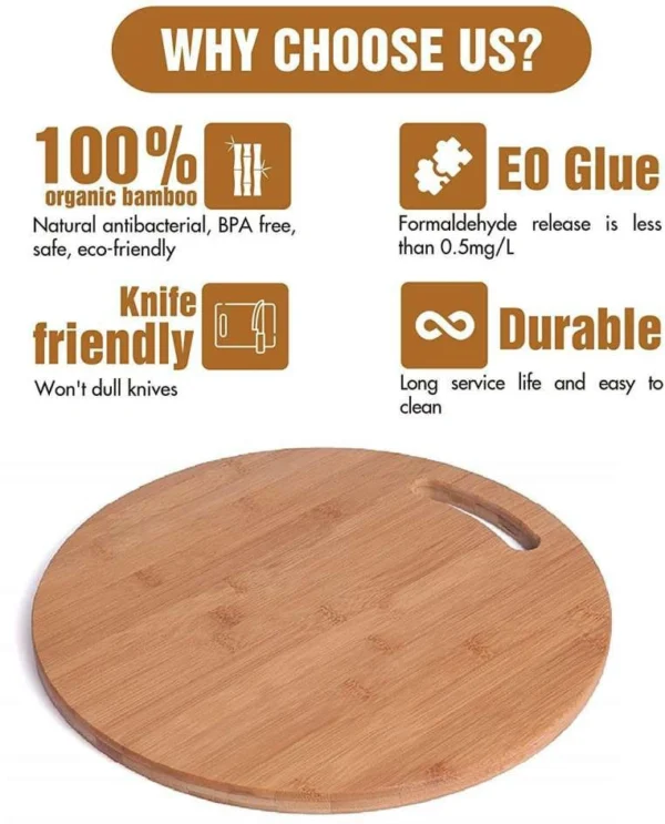 Wooden Washable Cutting Board - Image 4