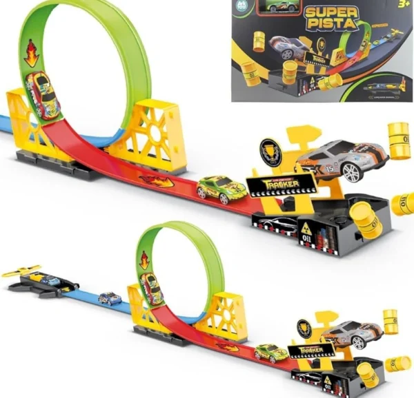 360 Degree Spin Race Track with Car Toy Set & Launcher - Image 6