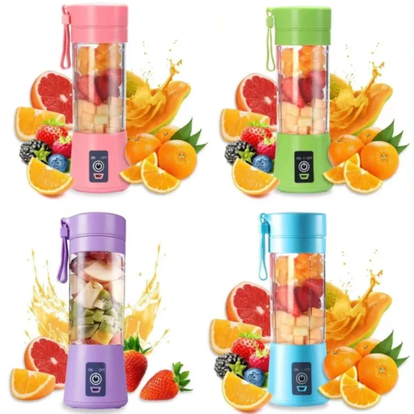 Mini Portable USB Rechargeable Juicer Blender - Image 2