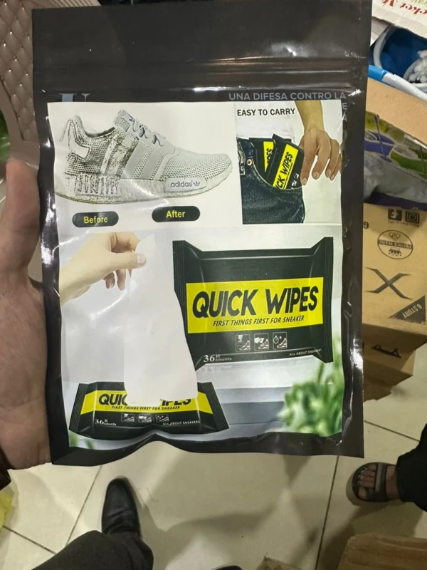 80Pcs Pack Shoes Cleaning Wipes - Image 4